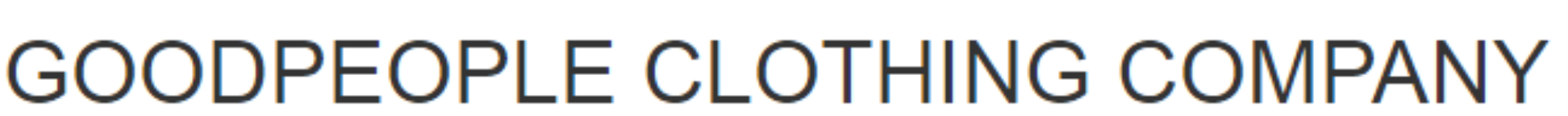 Goodpeople Clothing Company Pvt Ltd