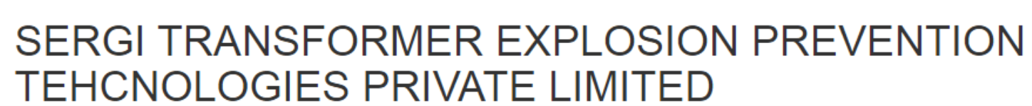 Sergi Transformer Explosion Prevention Tech Pvt Ltd