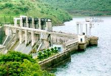 Bhadra River Project Dam - Shimoga