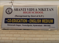 Shanti Vidya Niketan - Yousufguda - Hyderabad