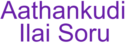 Aathankudi Ilai Soru - Royapettah - Chennai