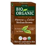 Indus Valley Bio Organic Henna Hair Colour Medium Brown