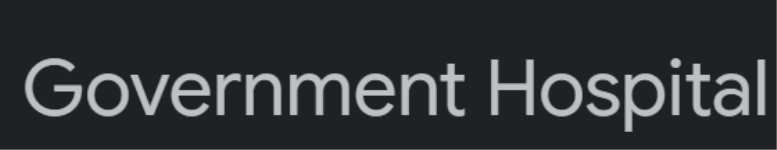 Government Hospital - Sanquelim - Goa