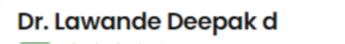 Dr. Lawande