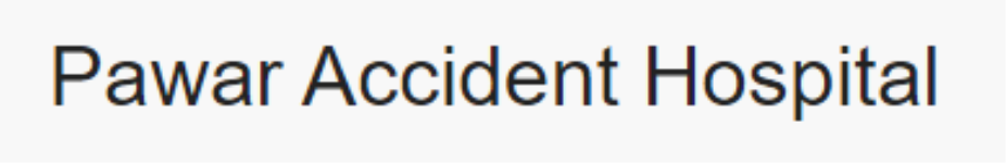 Pawar Accident Hospital - Radhika Road - Satara