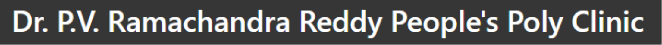 Dr. P.V. Ramachandra Reddy Peoples Poly Clinic - IB Road - Nellore