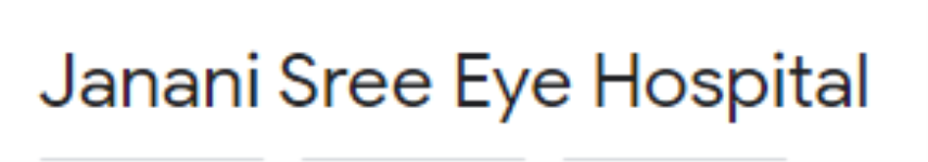 Janani Sree Eye Hospital - Gugai - Salem