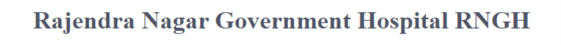 Rajendra Nagar Government Hospital Rngh - Rajendra Nagar - Patna