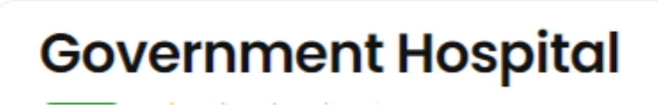 Government Hospital - Bhavani - Erode