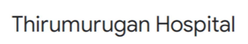 Thirumurugan Hospital - Edayankattuvalasu - Erode