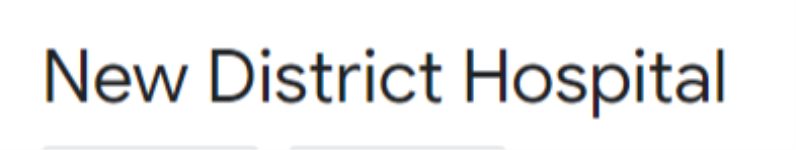 New District Hospital - Bareilly