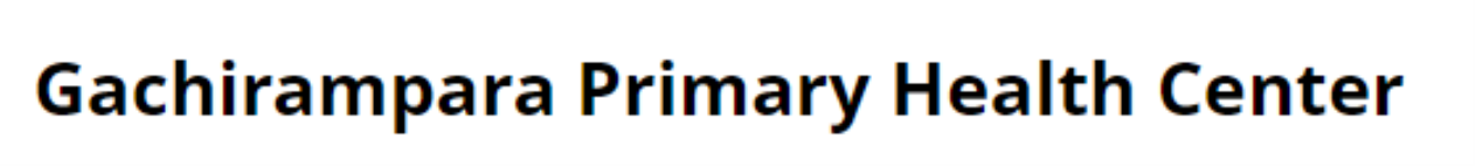 Gachirampara Primary Health Centre, - Tripura