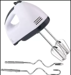 Seaspirit Electric Hand Mixer Chrome Beater Whisk