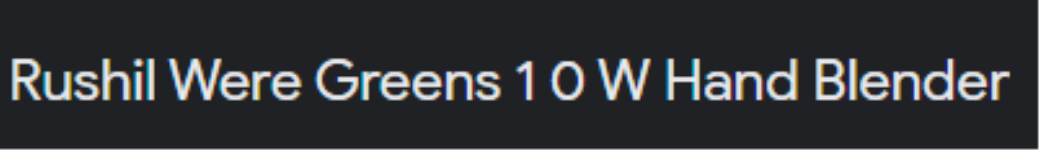 Rushilwere Green 1 0 W Hand Blender