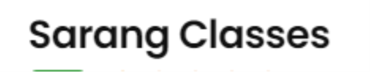 Sarang Classes - Manor - Palghar