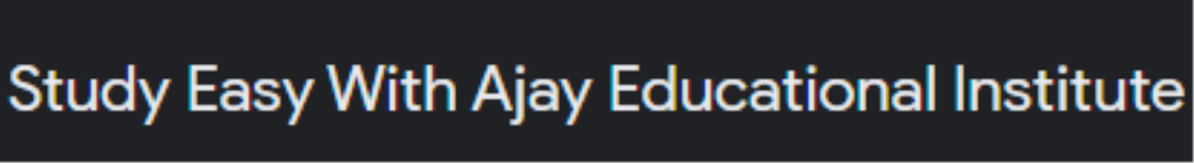 Study Easy With Ajay Educational Institute - Badlapur West - Thane