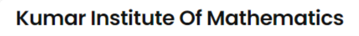 Kumar Institute Of Mathematics - Chindatripet - Chennai