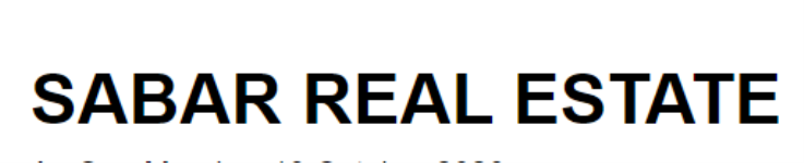 Sabar Real Estate LLP