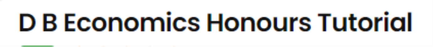 D B Economics Honours Tutorial - College Square - Kolkata
