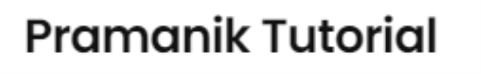 Pramanik Tutorial - Santoshpur - Kolkata