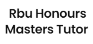 Rbu Honours Masters Tutor - Baranagar - Kolkata