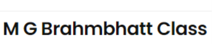 M G Brahmbhatt Class - Saraspur - Ahmedabad