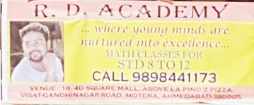 R D Academy For Excellence - Motera - Ahmedabad