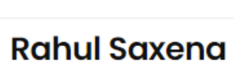 Rahul Saxena - New Ranip - Ahmedabad