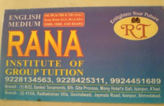 Rana Institute Of Education & Group Tuition - Isanpur - Ahmedabad