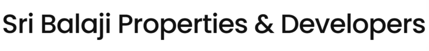 Sri Balaji Properties & Developers - Chennai