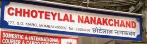 Chhotelal Nanakchand Courier Service