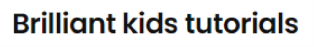 Brilliantkids tutorials - Hyderabad