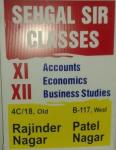 Sehgal Sir Classes - Kailash Colony - New Delhi