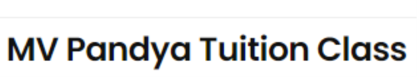 MV Pandya Tuition Class - Amroli - Surat