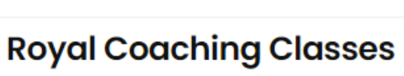 Royal Coaching Classes - Honey Park Road - Surat