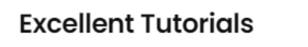 Excellent Tutorials - Sector 40 - Gurugram