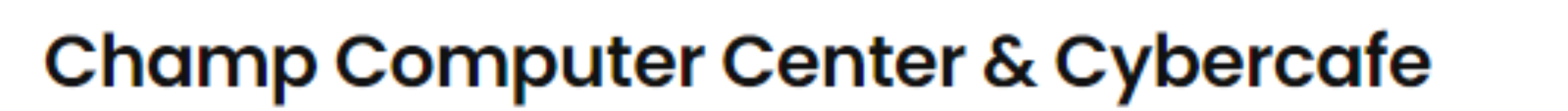 Champ Computer Center & Cybercafe - Chandu - Gurugram