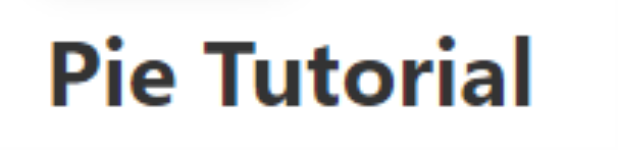 Pie Tutorial - Ashok Vihar Phase 2 - Gurugram