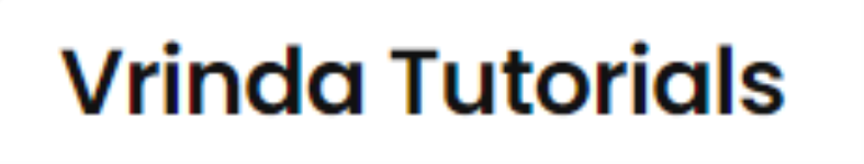 Vrinda Tutorials - Palam Vihar - Gurugram