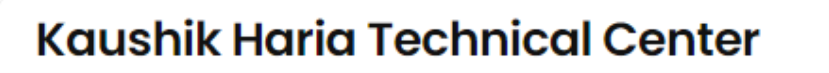 Kaushik Haria Technical Center - Vapi