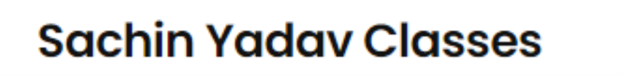 Sachin Yadav Classes - Nishatganj - Lucknow