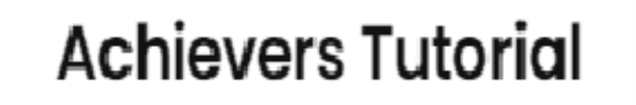 Achievers Tutorial - Rajajipuram - Lucknow