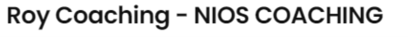 Roy Educational Centre Best Nios Centre - Hazratganj - Lucknow