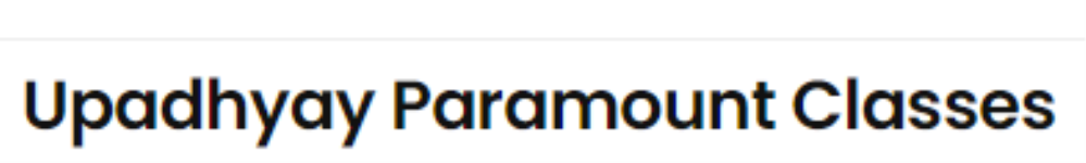 Upadhyay Paramount Classes - Shahganj - Agra