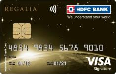 Regalia First Credit Card