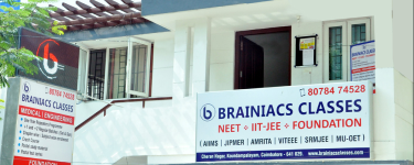 Brainiacs Classes - Cheran Nagar - Coimbatore