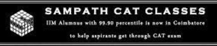 Sampath Cat Classes - Peelamedu - Coimbatore