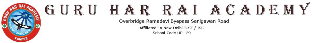 Guru Har Rai Academy - Sangawan Road - Kanpur