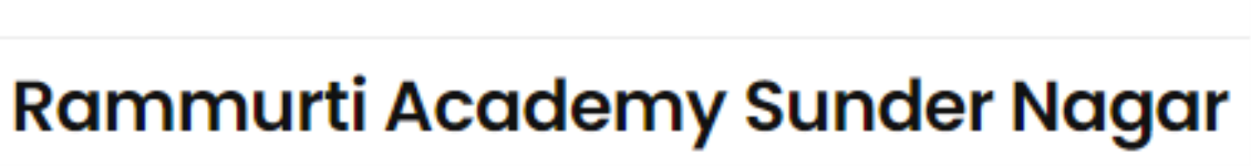 Rammurti Academy Sunder Nagar - Panki Power House - Kanpur