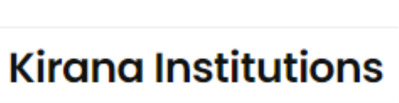 Kirana Institutions - Saraswathipuram - Mysore